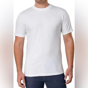 Kirkland Men's White T-shirts 6 Pack Size XL